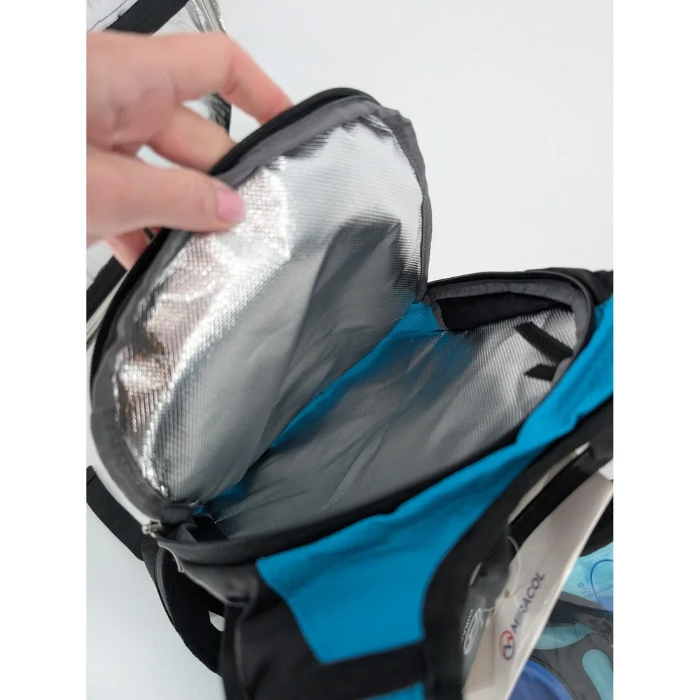 Miracol Hydration Backpack Unisex 2L Blue Thermal Insulated‎ Hiking Running Pack